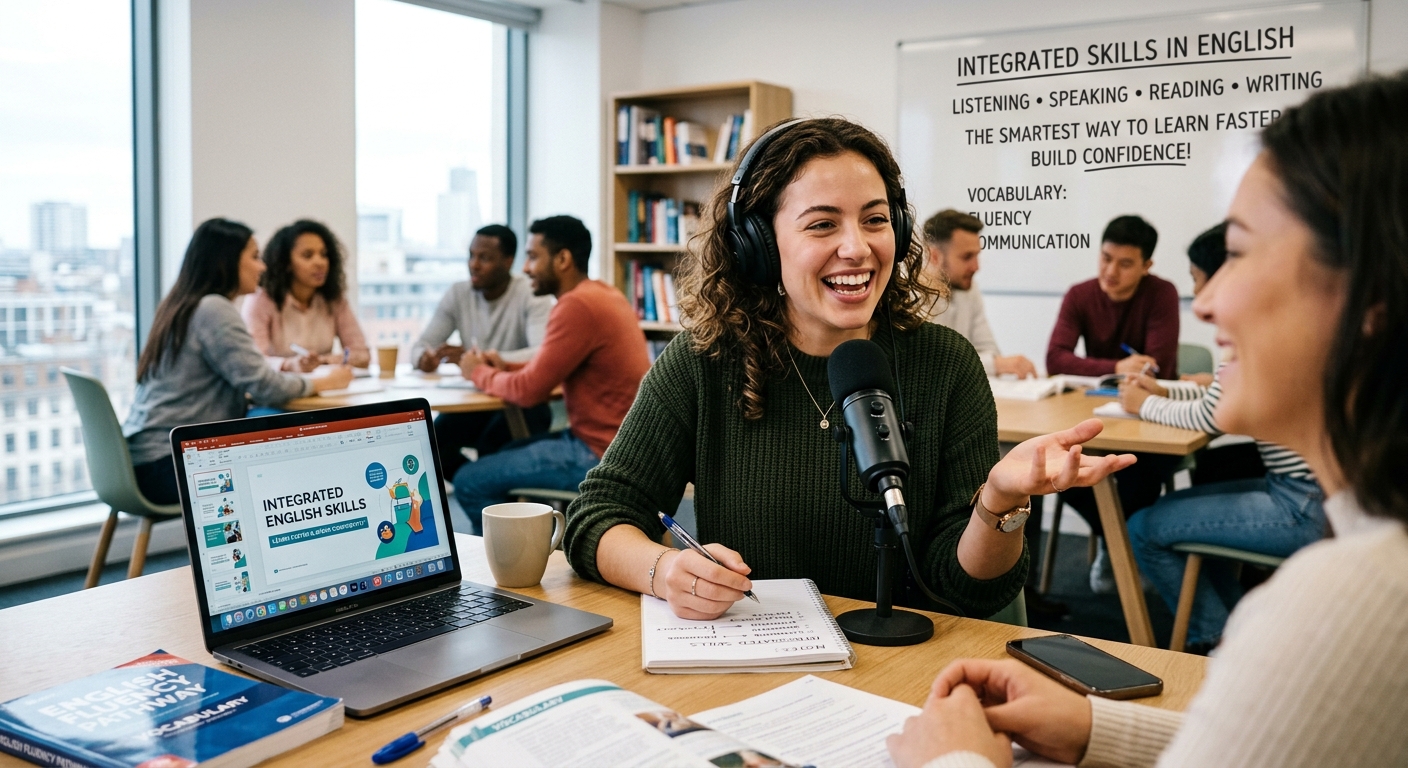 Integrated Skills in English: The Smartest Way to Learn Faster and Speak with Confidence